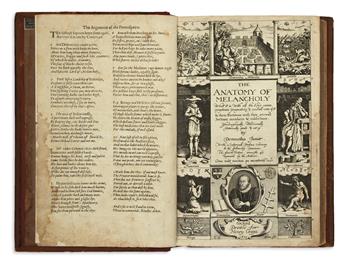 [BURTON, ROBERT.]  The Anatomy of Melancholy . . . Fourth Edition.  1632